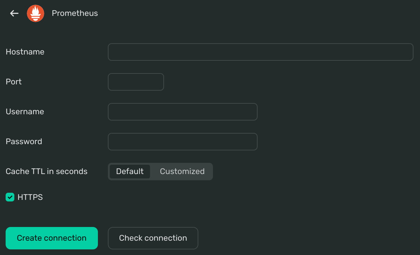 prometheus-connection-interface